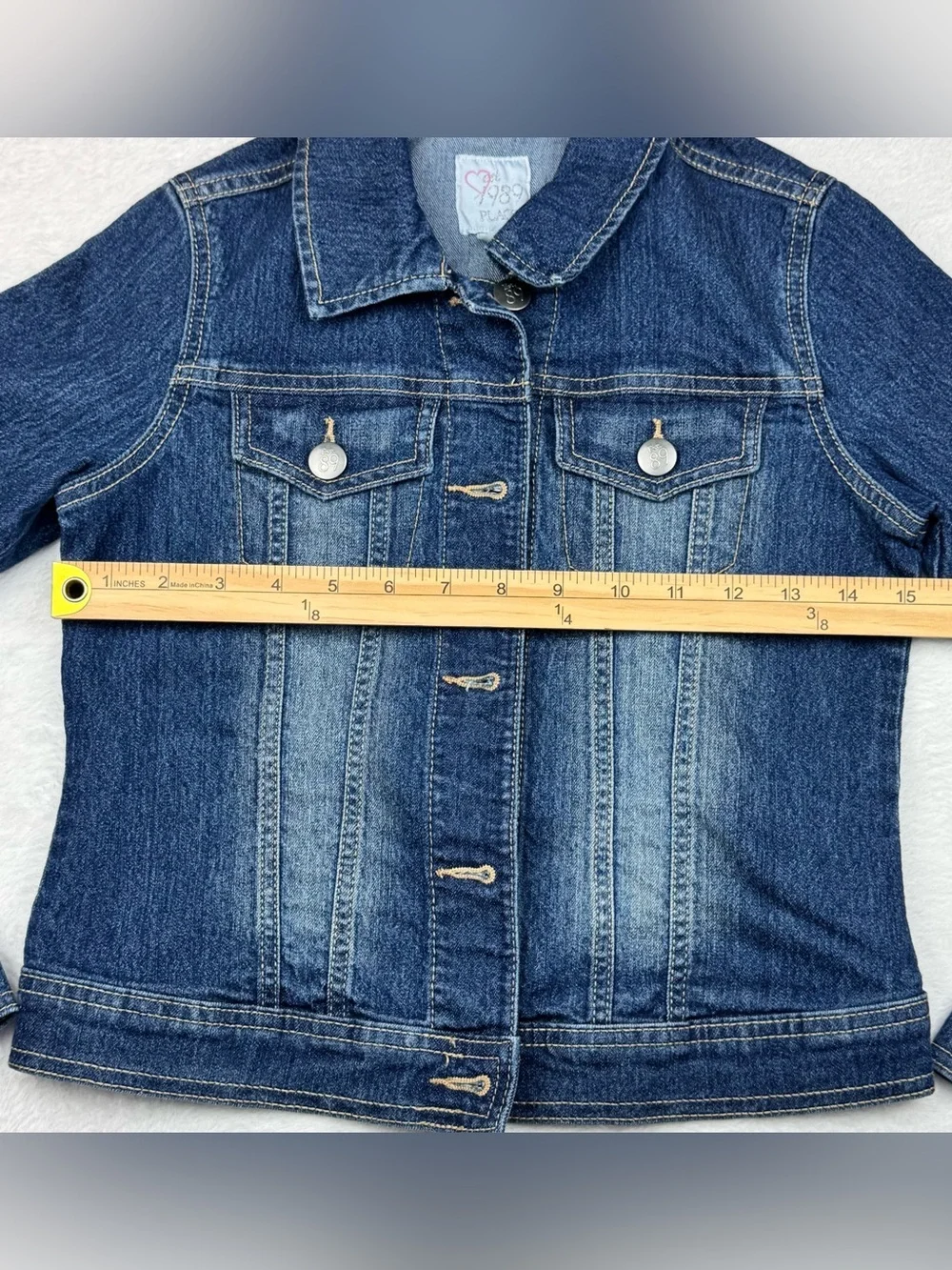 The Children’s Place Denim Jacket. Girls Size L (10/12).